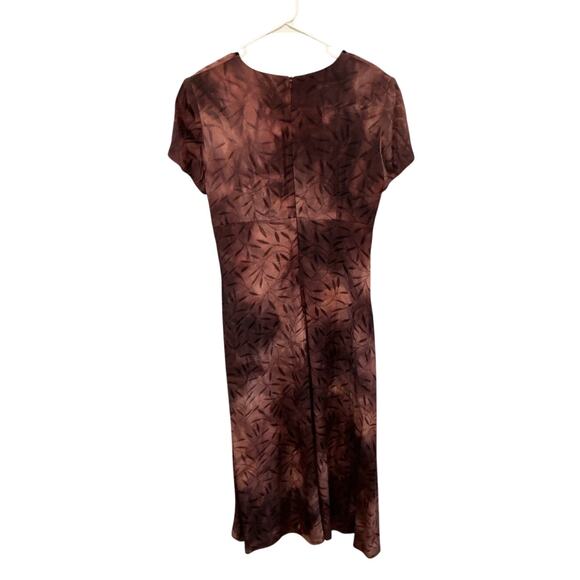 Vintage Womens Babydoll Maxi Dress Size 12 Embroidered Fairy Grunge Fall Formal - Picture 5 of 9